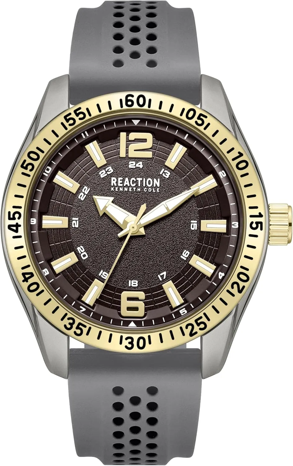 Men's Quartz Analog Watch moraine slow somewhere cube localization watertight KENNETH COLE REACTION 