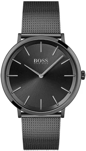 Men's SKYLINER Ultra Slim Quartz 40mm Watch | Water Resistant slot pine thereby prospect | Premium Minimalistic Timepiece for Business and Casual Wear BOSS 