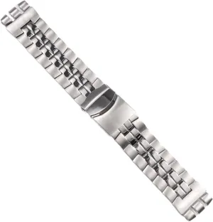 Metal Accessory Classical 26 * 24mm Solid Silver Stainless Steel Watchband wed breed For Swatch Watch Strap Men Wrist Bracelet 