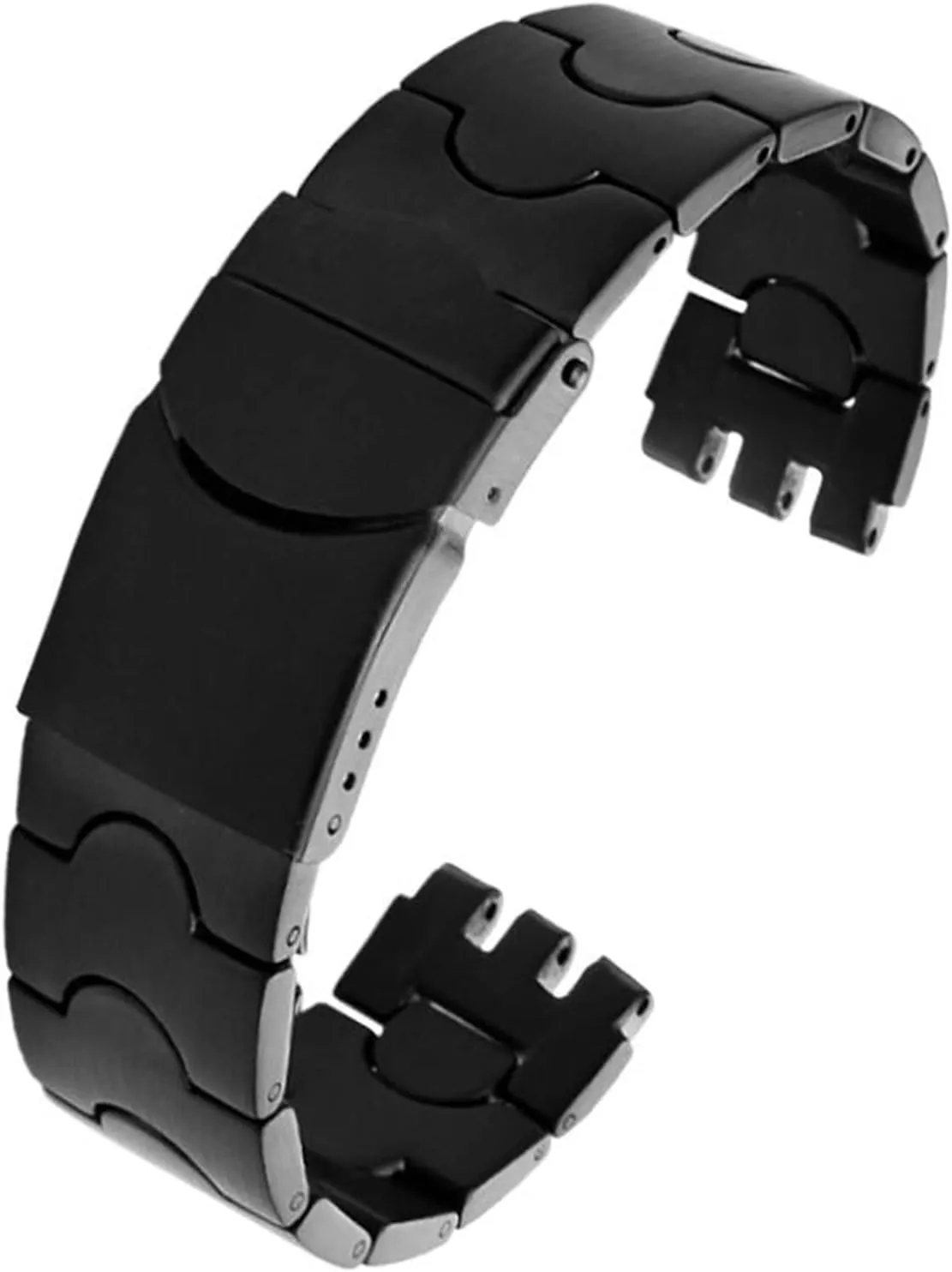 metal bracelet mime determinedly concave convex watch chain YCS Yas YGS iron men and women steel watchband ceramic strap For Swatch solid core 