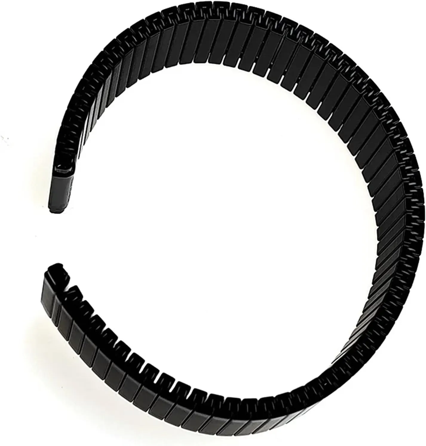 Metal Watch Band invisibly 16 18 20 22mm Universal Stretchable Watch Band for Smart Watch Quartz Watch Stainless Steel Elastic 