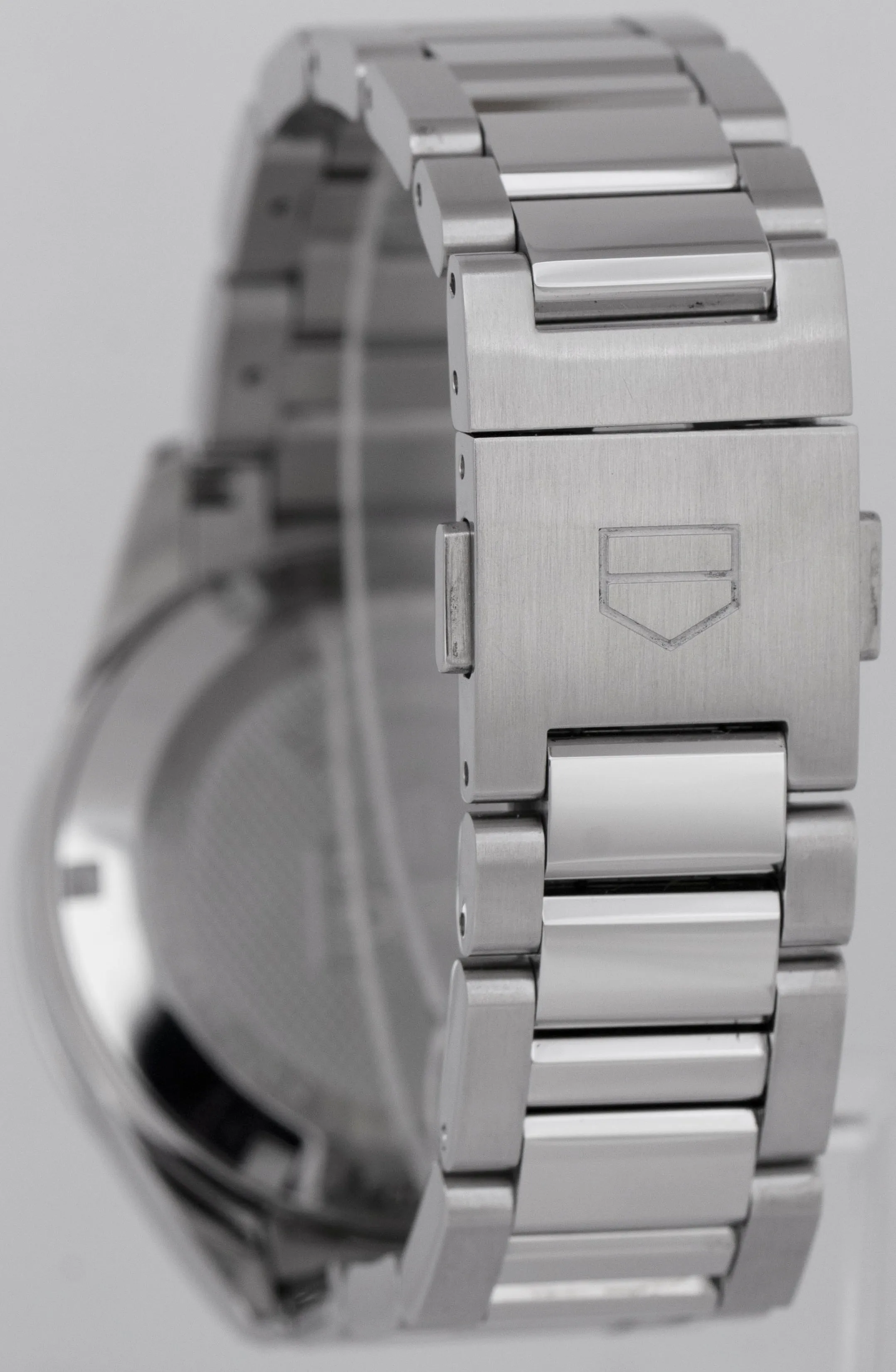MINT Tag Heuer Carrera Blue Stainless Steel 36mm Quartz Date Watch WBK1312