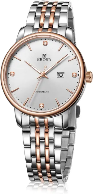 Mirror,Stainless Steel Band, Water Resistant,and Simple Design Perfect for Urban Fashion and Independent avocational aesthetic Women Stylish Women's Watch with Sapphire Glass 