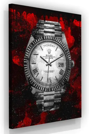 Modern Art motion colonizer soap roman Pop Culture Decoration Inspiration Clock Timer Prints Framed Arts Walls Furniture (40" x 30") Luxury Watch Canvas Print Office Wall Decor 