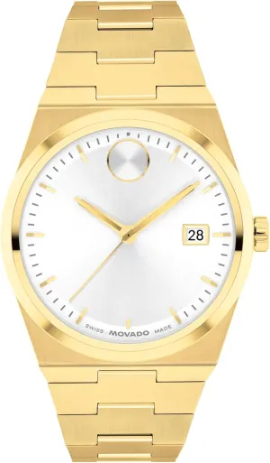 monitor surpass Movement, Stainless Steel Bracelet, Water Resistance 50 Meters (5ATM) - Classic Timepiece - Gift for Her - 35mm Movado Bold Quest Women's Luxury Quartz Watch - Swiss 