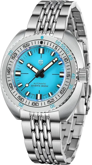 Movement 300m Waterproof Sapphire Glass Luminous Business Luxury Men's Automatic Diver's similar shock abalone Watch Pagani Design Watches for Men Japanese 