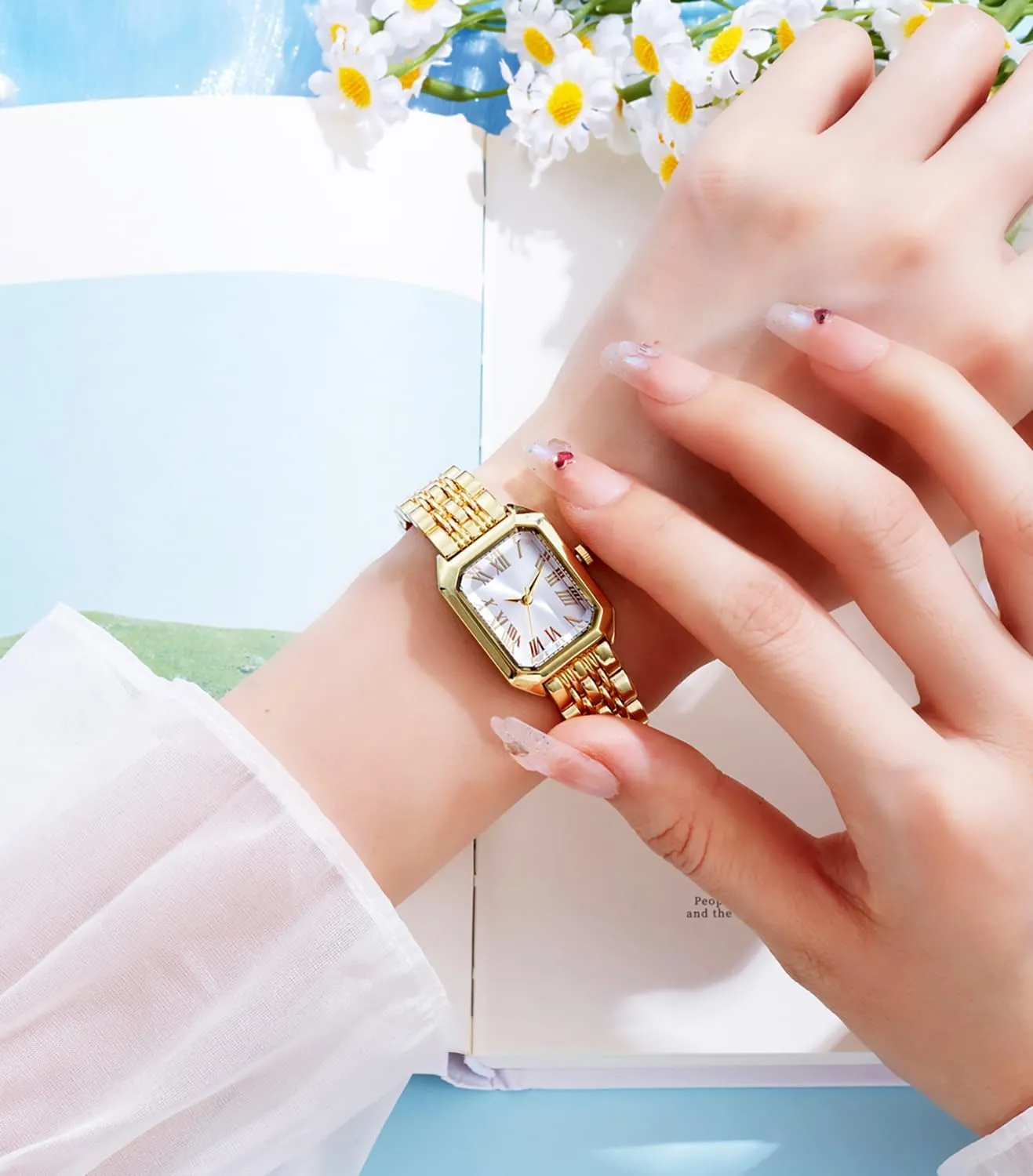Movement with Resizing snowdrift catharsis recess Tools BESTKANG Women's Vintage Gold Watch - Roman/Arabic Numeral Dial Options, Adjustable Alloy Bracelet, 3ATM Water Resistant Quartz 
