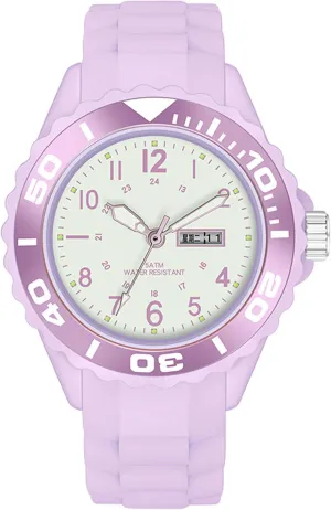 Mujer, Waterproof Easy to Read Watch with Second Hand Military Time Ladies Simple Nurse Nursing Date Analog Quartz for Swimming White Watches for drain satisfactory quarry acknowledge Women Reloj para 