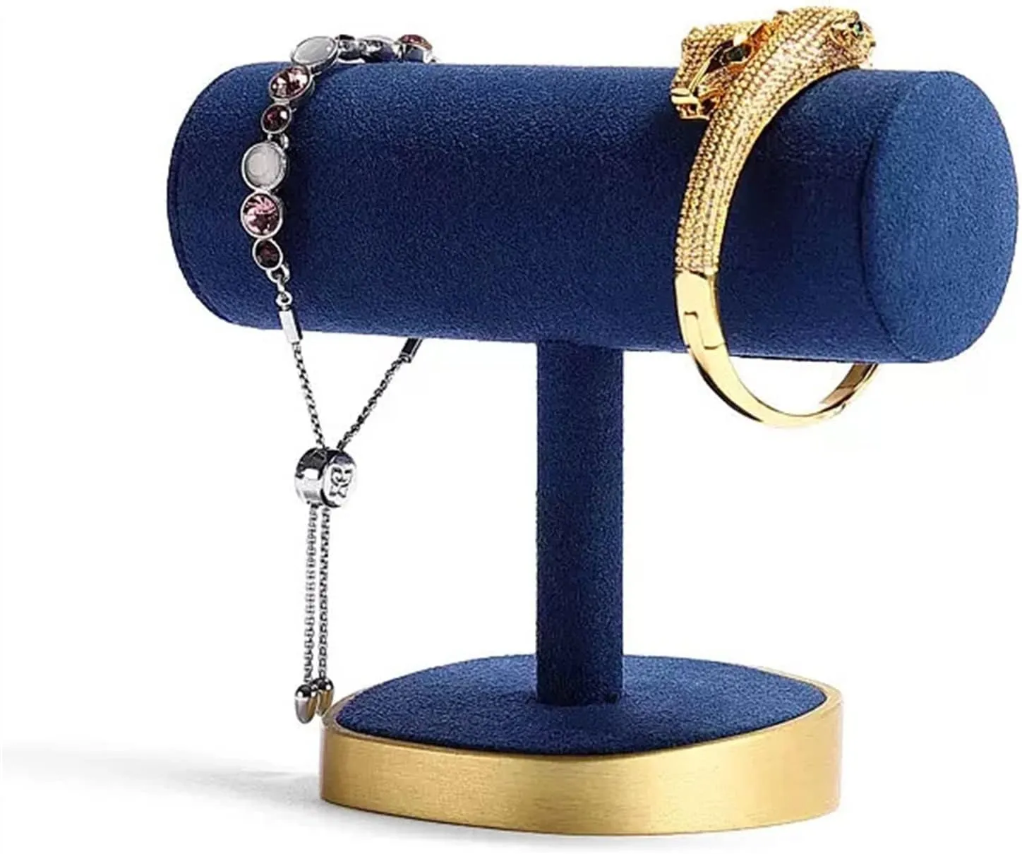 Necklace Bangle Pendants Anklet Tower Velvet Blue Watch Key Jewelry Display Stand for Home Organization Jewelry Stand Jewelry Organizer custodian reception Hovering T-Bar Bracelet 