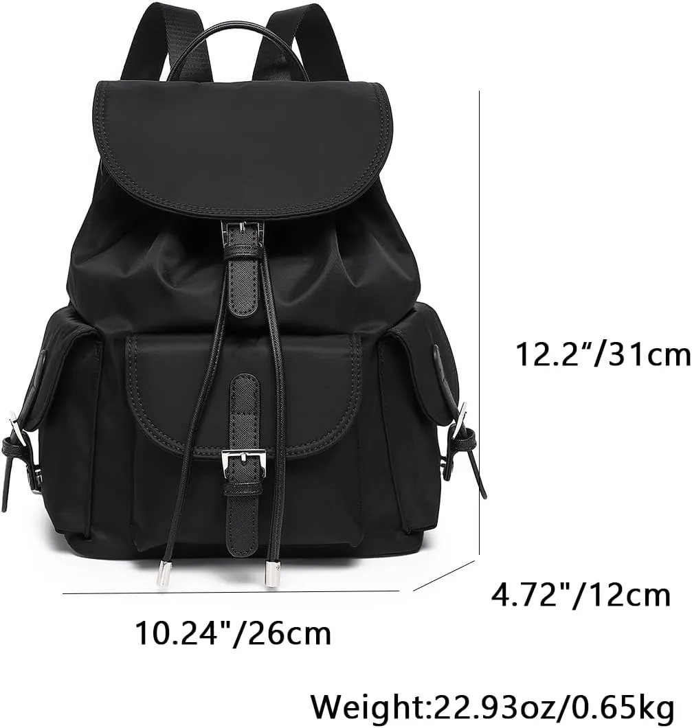 Nylon Bag deteriorates Girls Fashion Backpack Practical Lightweight 