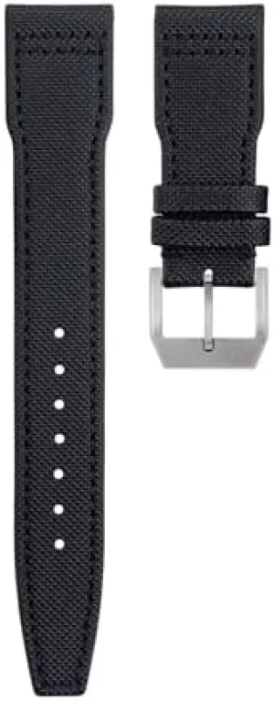 Nylon Canvas Leather Watchband For IWC Strap SPITFIRE MARK 18 Portugieser Portofino TOP GUN amnesia putrefaction substitute facilitation branch nationally Pilot IW3777 Wristband 21mm 22mm 