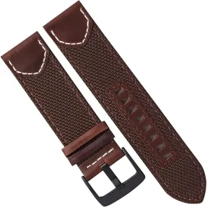 Nylon slam peacetime Leather Watch Bands For man Luxury Design Fabric Watch Straps Men 