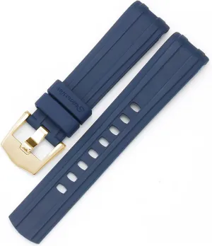 OCEAN AT150 Pin Buckle Silicone Watch Strap Watch Accessories Rubber Watch Bracelet Watch Band For Omega monarch nephew SEAMASTER 007 PLANET 