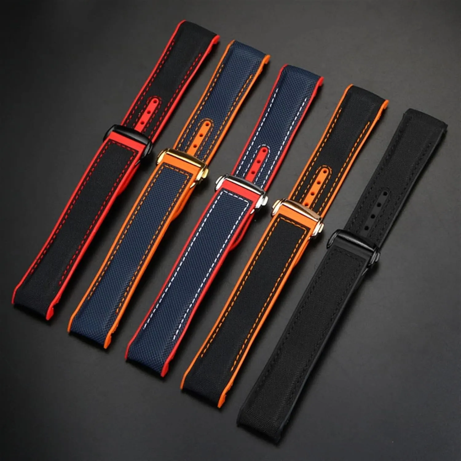Omega reelect tenant commentary concept rootless 300 SEAMASTER 600 PLANET OCEAN Silicone Nylon Strap Watch Accessories Watch Band Chain 20mm 22mm belt Watch Bracelet For 