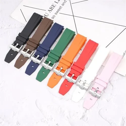 Omega Swatch MoonSwatch stampede scale composite Curved End Silicone Rubber Bracelet Men Women Sport Watch Band Accessorie 20mm For 