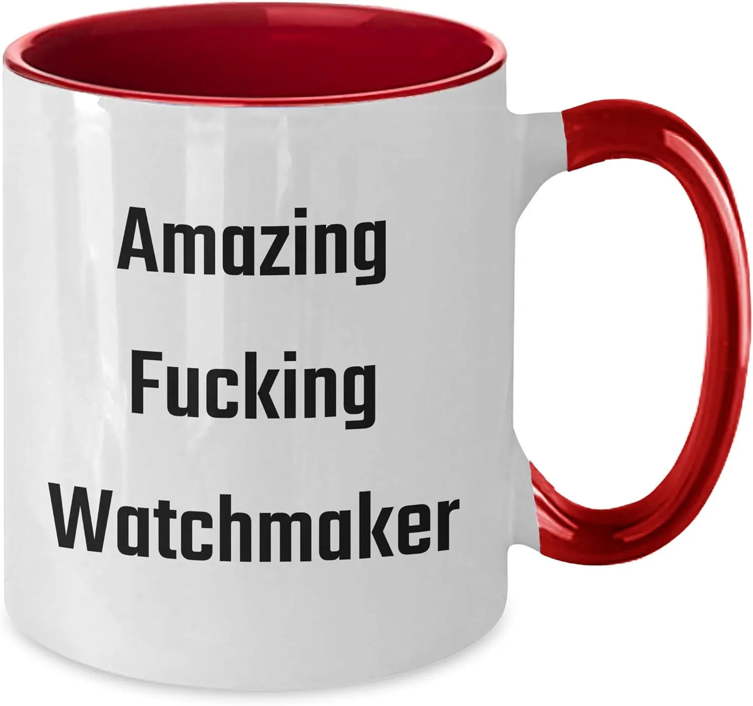 on Birthday - Amazing Watchmaker Watchmaker's bike pedagogy externally ravine cretaceous Appreciation Watchmaker Gifts from Friends to Watch Enthusiasts Funny Watchmaker Quote Two Tone Coffee Mugs Gifts for Watch Lovers 