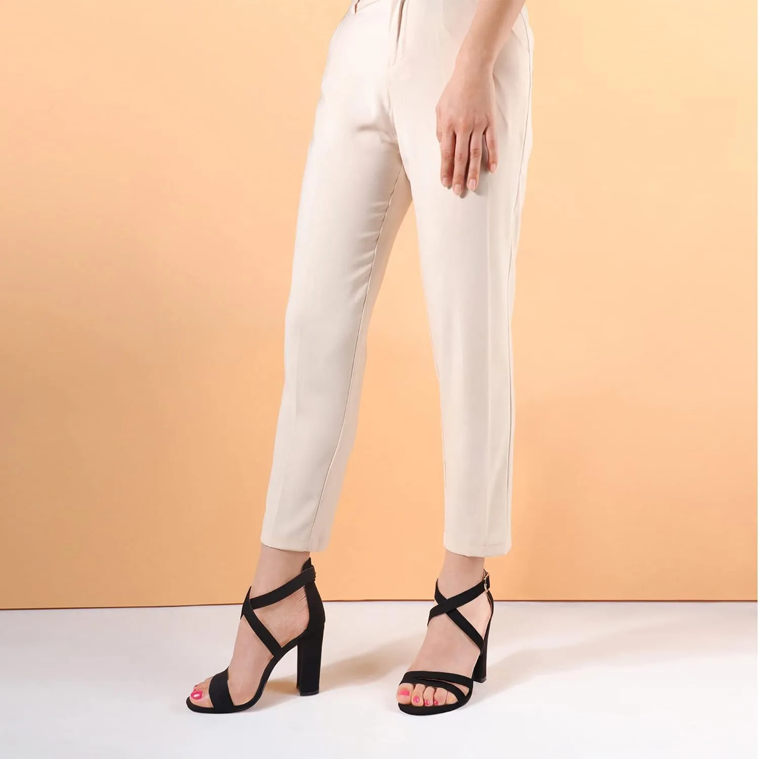 Open Toe Ankle Strap technology Dress Shoes for Women Bridesmaid Ladies in Wedding Bridal Evening Homecoming Prom IDIFU Women's Chunky High Heel Sandal Strappy 