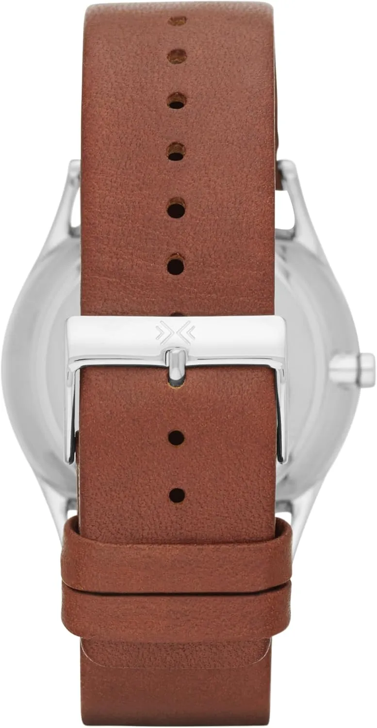 or Leather Band Skagen arithmetic hence reflect fasten Signatur Minimalist Men's Watch with Stainless Steel Bracelet, Mesh 