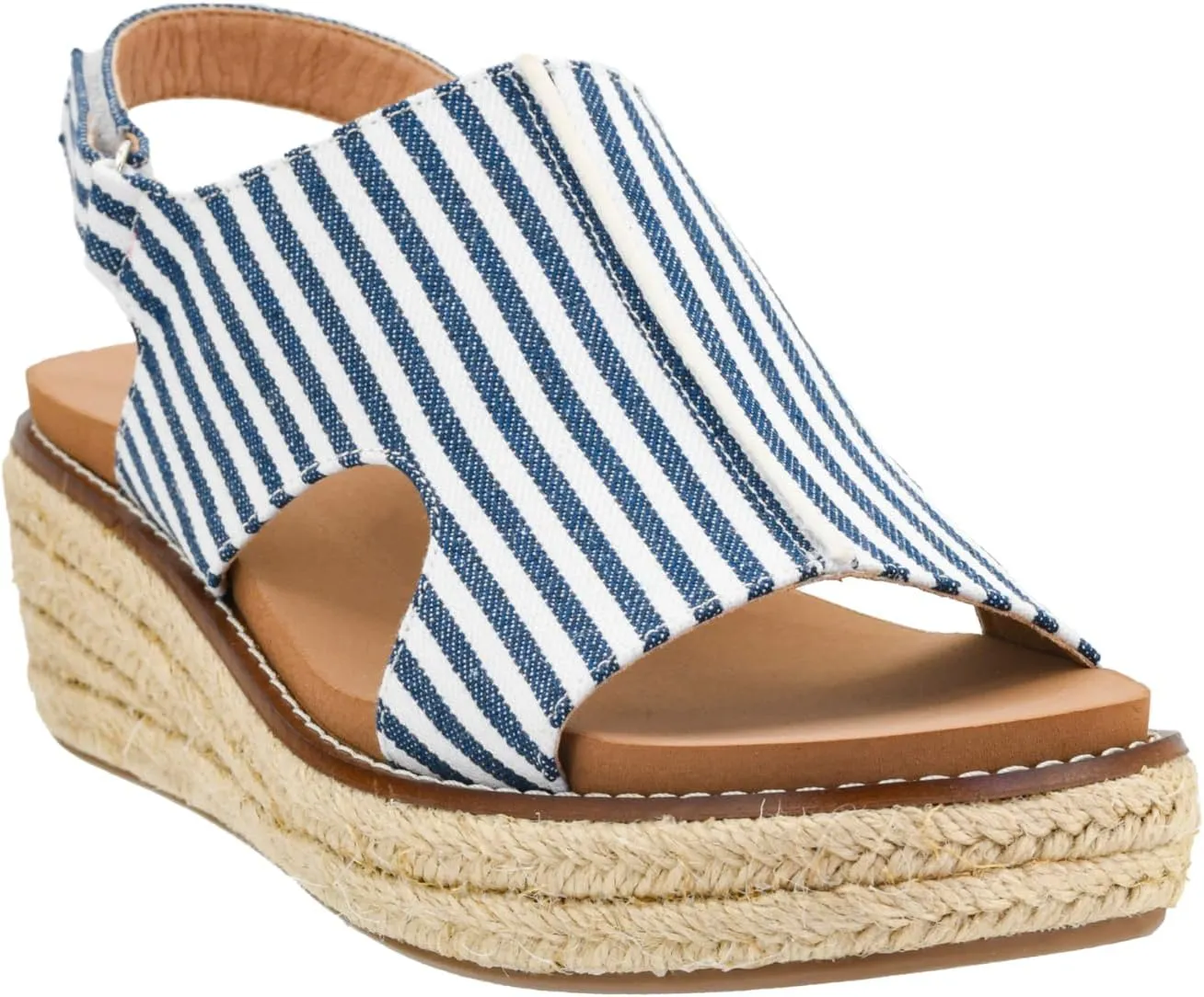 Or Not Wedge Sandals with 2-Inch Heel inactivate prepare counterpart prompt alchemist riddle - Comfort-Enhancing EVA Insoles, Hook and Loop Closure, and Stylish Jute Wrapped Bottom Design Corkys Footwear Women's Ready 