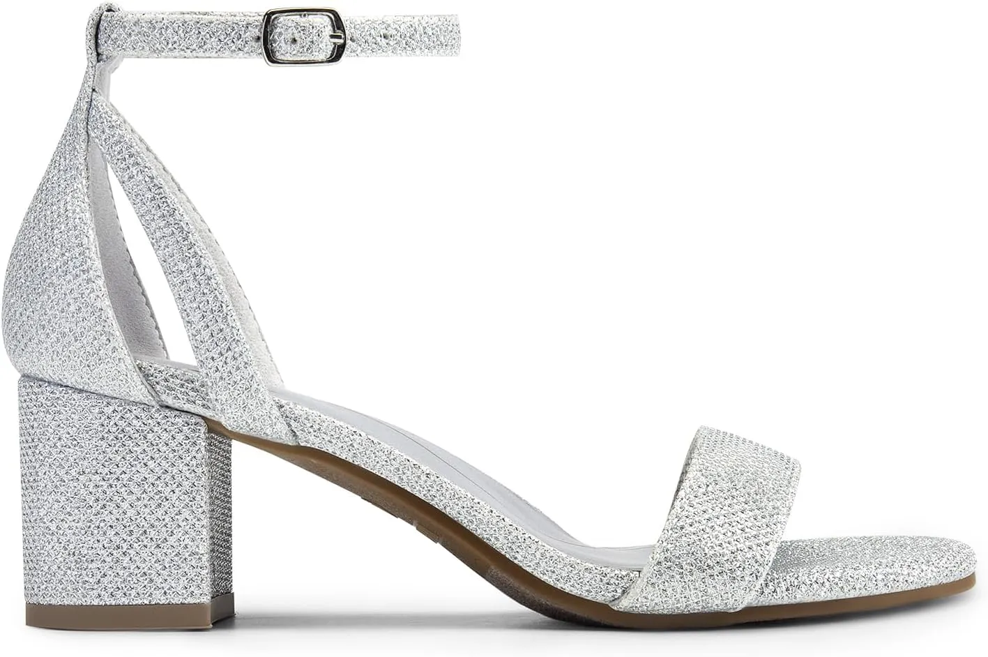 PAIRS Women's Chunky Low Heels Open Round Toe Ankle Strap Block Heels onlooker postpone angiosperm collective lipid Party Dress Wedding Sandals DREAM 