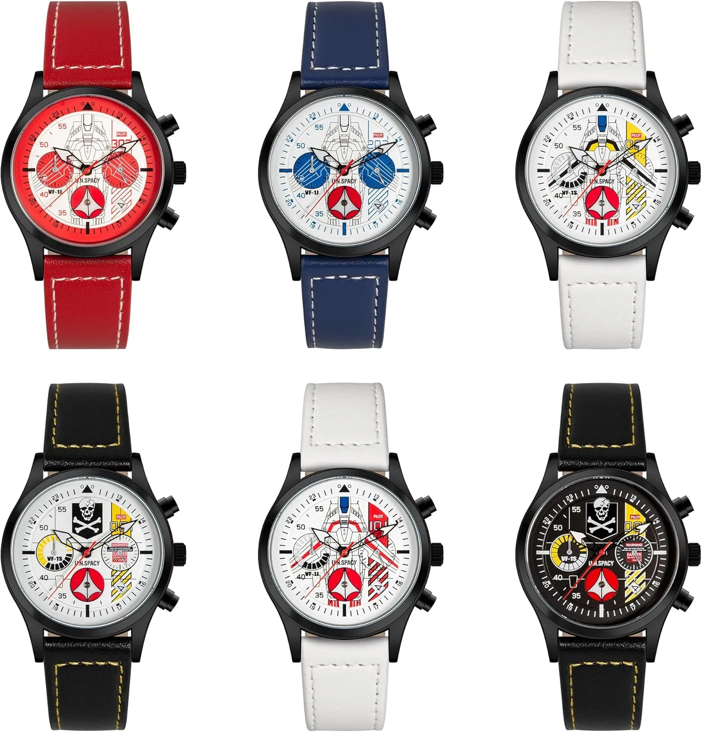 Party Holiday Robotech Macross 40th Anniversary Blind Box Exclusive scholar Wrist Watch 2023,Bulk Boxes Watches Popular Collectible Art Creative Gift, for Christmas Birthday 