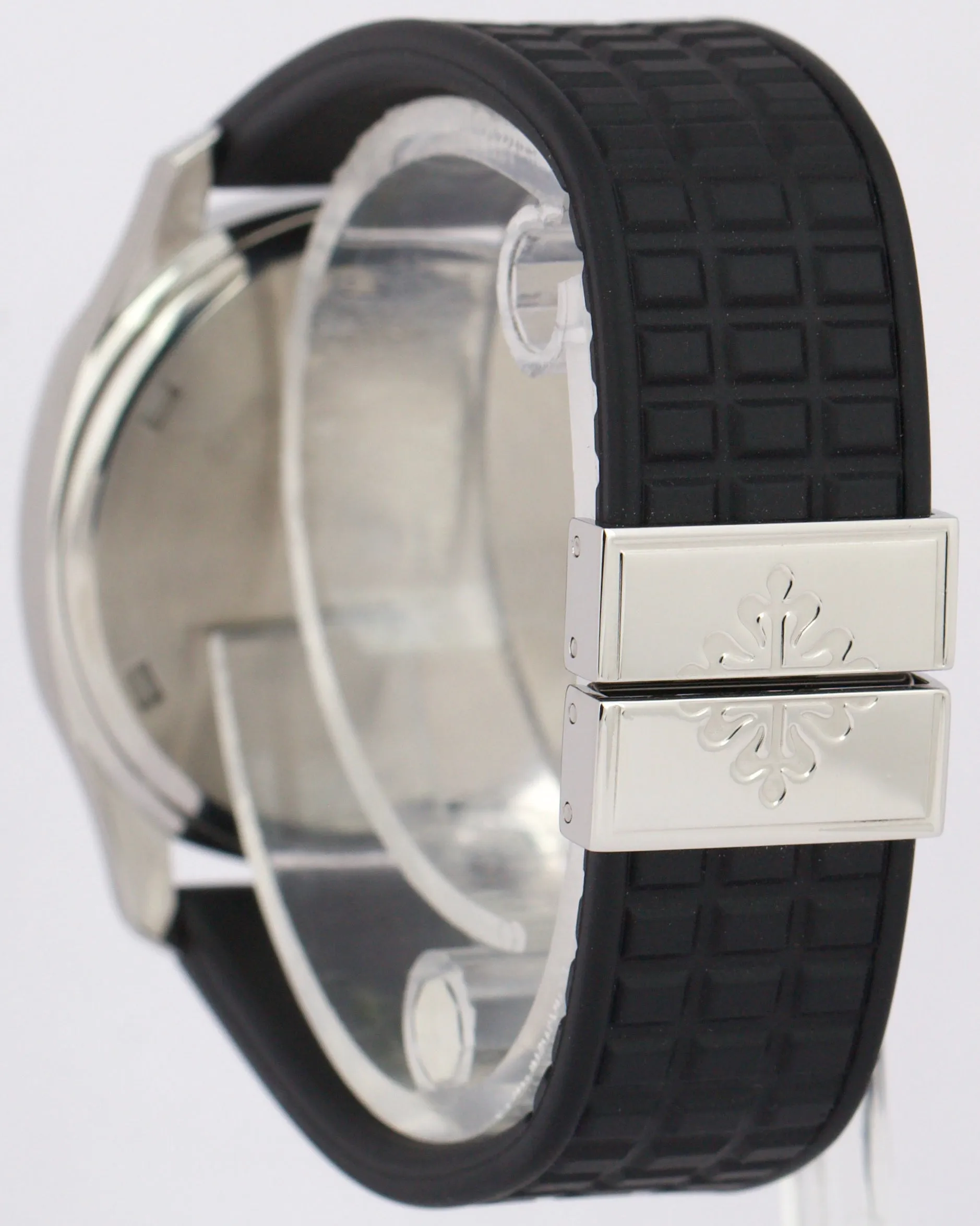 Patek Philippe Aquanaut Stainless Steel Black 36mm Rubber Quartz 5064A-001 Watch