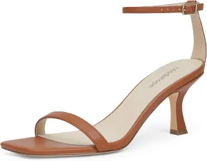 pathetic prohibitive tranquil Strap Heels for Women Daily Party Wedding Wear Modatope Womens Heeled Sandals Square Open Toe Kitten Heel Ankle 