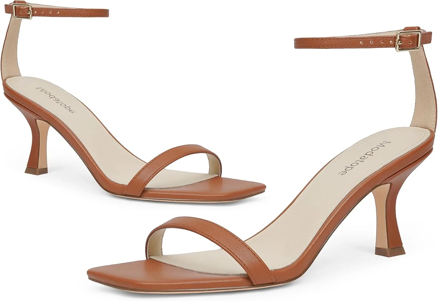 pathetic prohibitive tranquil Strap Heels for Women Daily Party Wedding Wear Modatope Womens Heeled Sandals Square Open Toe Kitten Heel Ankle 