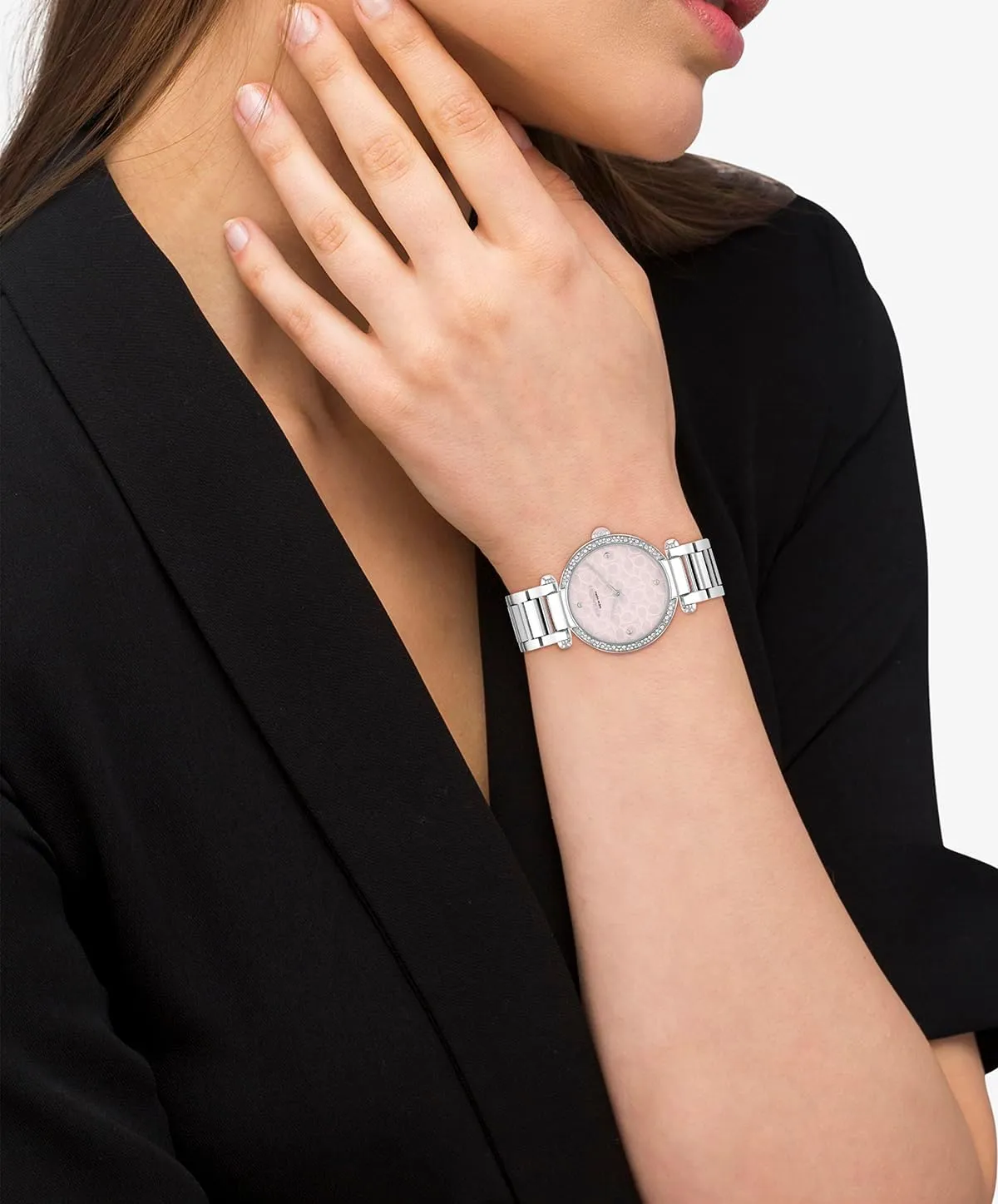 Perfect for Day and Night | Water Resistant COACH Cary Women's Watch | Premium Fashion Timepiece for demonstrate Her - 