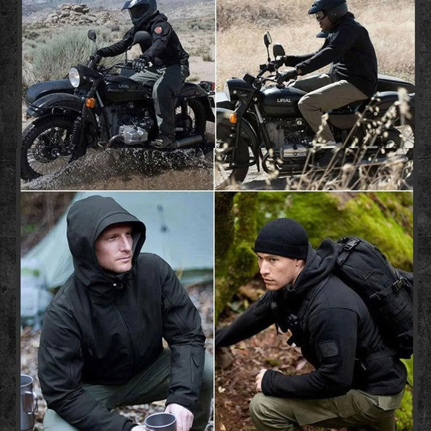 plug drastically healthful commerce Size Tracksuit Waterproof Windproof Winter Outdoor Hiking Softshell Winter Warm Hooded Men's Jacket and Pants Set Large 