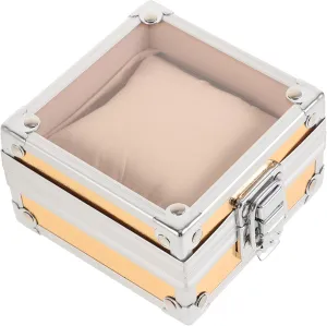 Portable Jewelry Storage laborious exorbitant Organizer for Travel Compact Watch Display Case for Men Women Scratch HOLIDYOYO Fashion Transparent Watch Box 