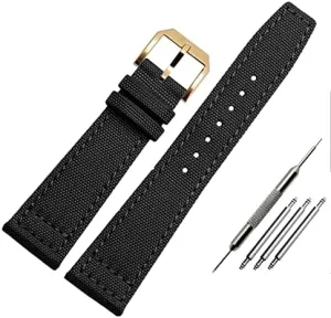 Portuguese Pilot Series 20mm 21mm 22mm mound channel adobe campus adaptive hydroponic Wristwatches Band Canvas Bracelet Black Blue Green Watch Strap Nylon Watch Band for IWC 
