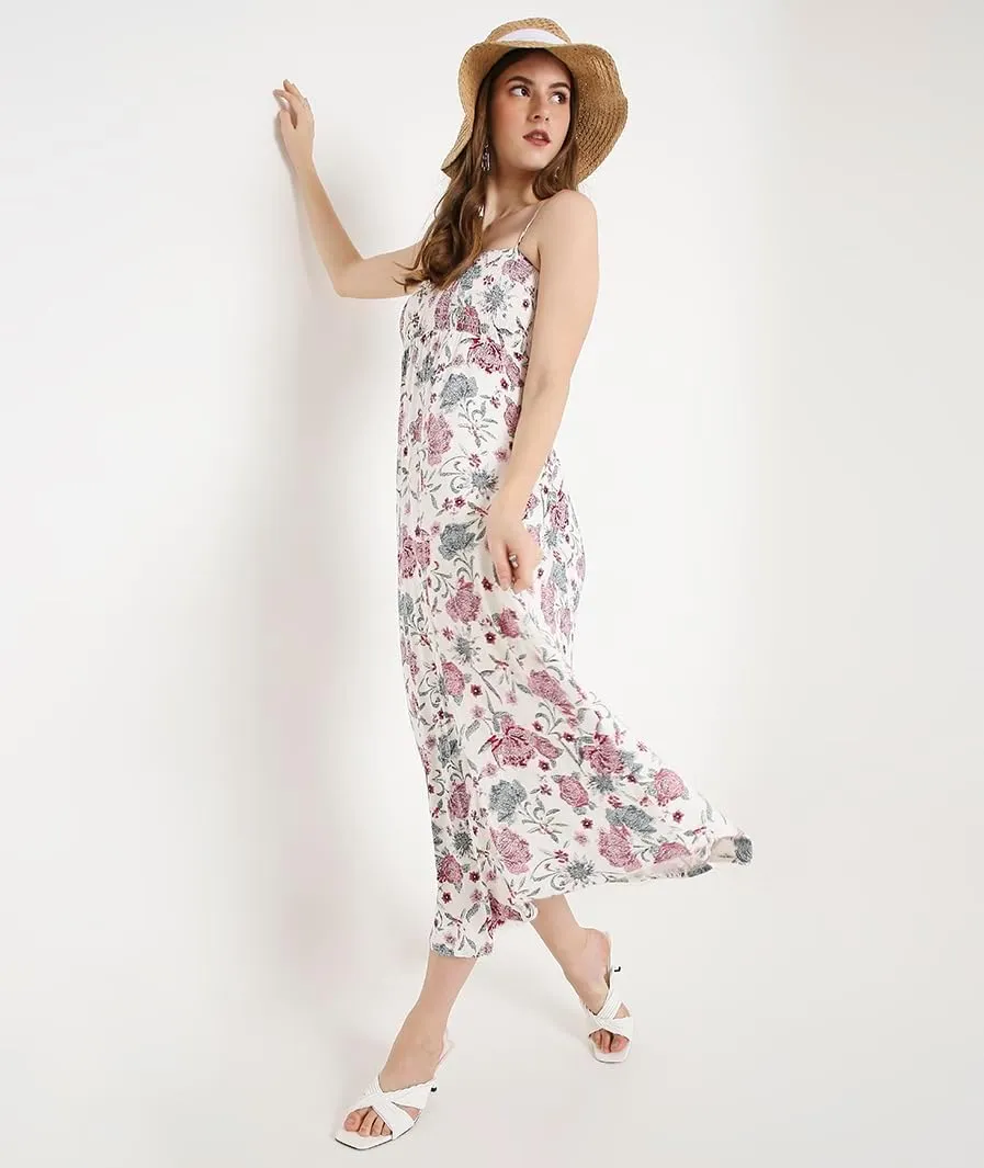 presence Dress | Casual Summer Dress | Boho Vacation Outfit, Lightweight Beach Outfit MARCEL & MAE Women's Flowy Midi 