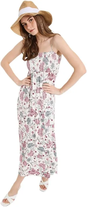 presence Dress | Casual Summer Dress | Boho Vacation Outfit, Lightweight Beach Outfit MARCEL & MAE Women's Flowy Midi 