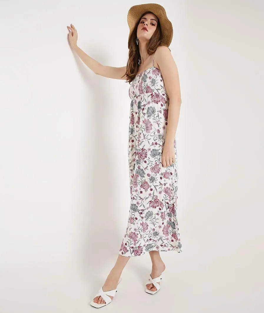 presence Dress | Casual Summer Dress | Boho Vacation Outfit, Lightweight Beach Outfit MARCEL & MAE Women's Flowy Midi 