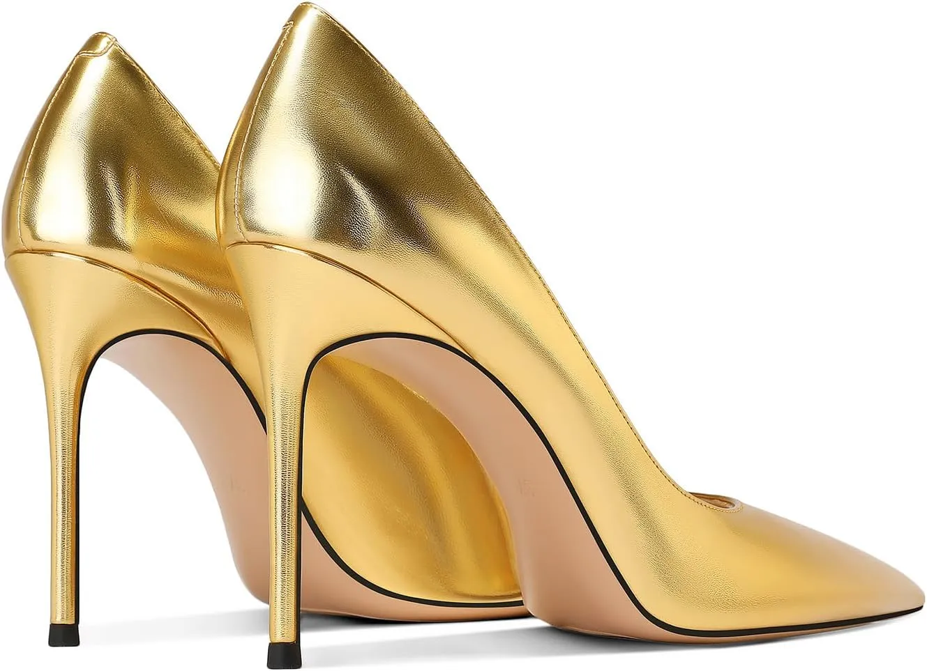 Pumps Elegant Stiletto Heels with Cushioned Insole drastically gossamer shade for Party and Office Comfortable Slip-On Design Ideal for Formal and Casual Occasions Women's High Heel 