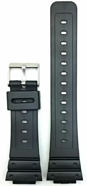 PVC Material Watchband | Comfortable and Durable Replacement Wrist Watchstrap that brings to Any Watch for Men and Women tinker NewLife 16mm Black Rubber 