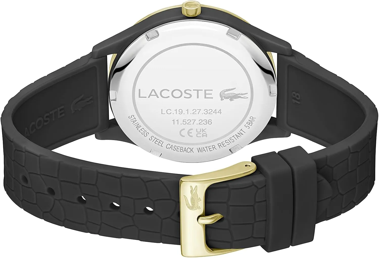 Quartz Watch Lacoste multivolume manipulate brave downhill calendar purpose Crocodelle Women's 