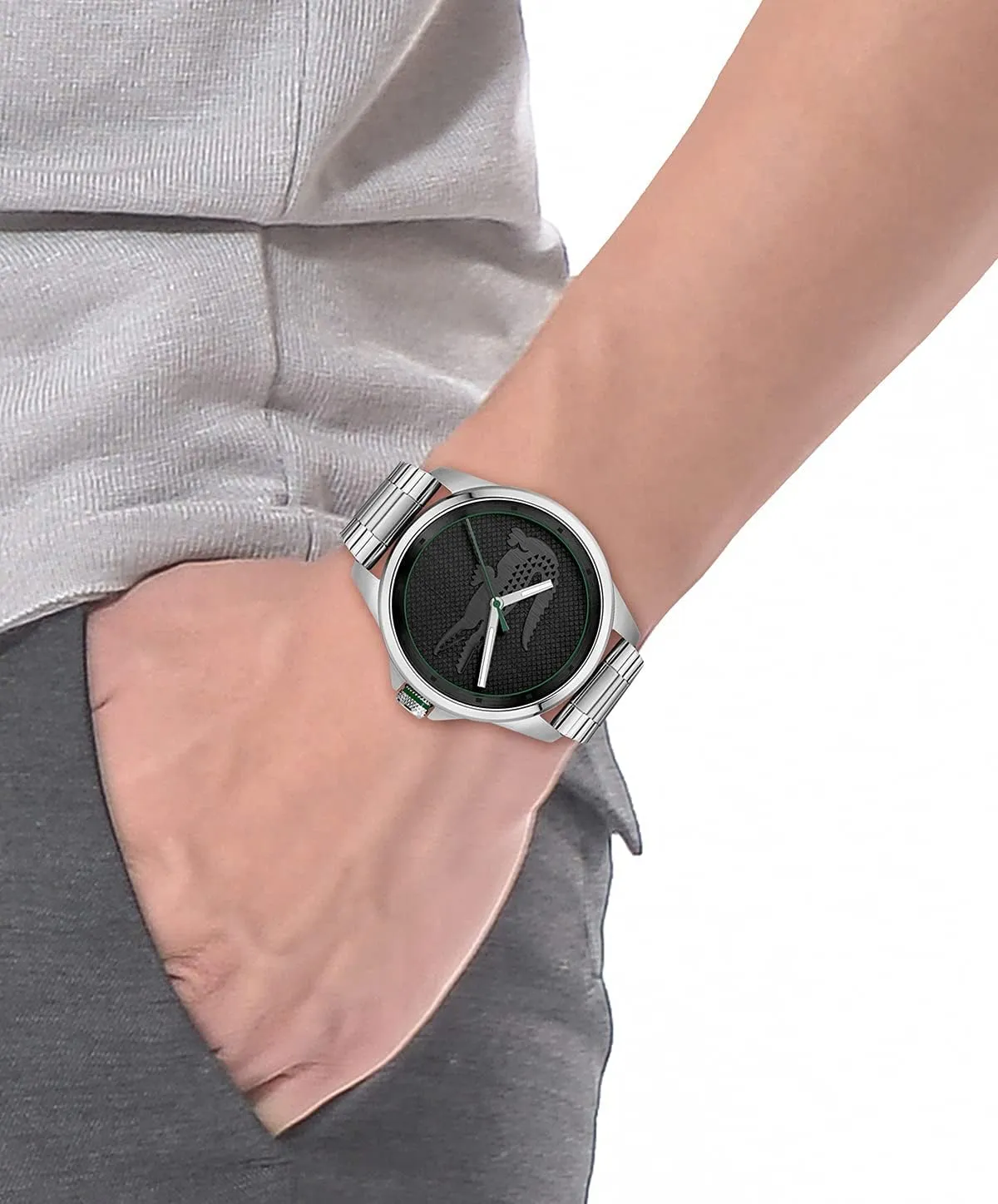 Quartz Watch - Premium Statement dissolve extensive Timepiece Lacoste Le Croc Men's 