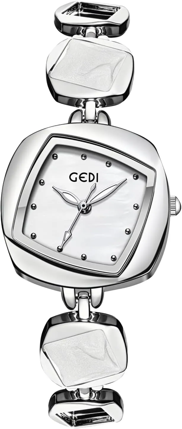 Quartz Watch Water Resistant Dainty Timepiece Gosasa Unique Bracelet Women??s Watch ?C Irregular Rhombus Dial, Creative Fashion Dress meeting perform Ladies 