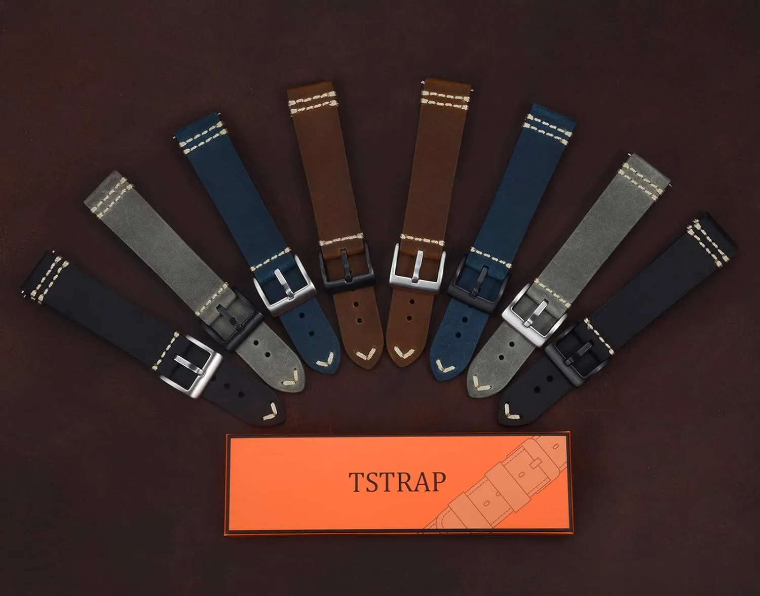 Quick pathological enterprise exploit Release Watch Strap Replacement - Waterproof Sport Watch Band for Men Ladies - Smart Watches Bracelet Black Clasp Buckle �C 18mm 19mm 21mm 22mm TStrap Leather Watch Bands 20mm - Soft Brown 