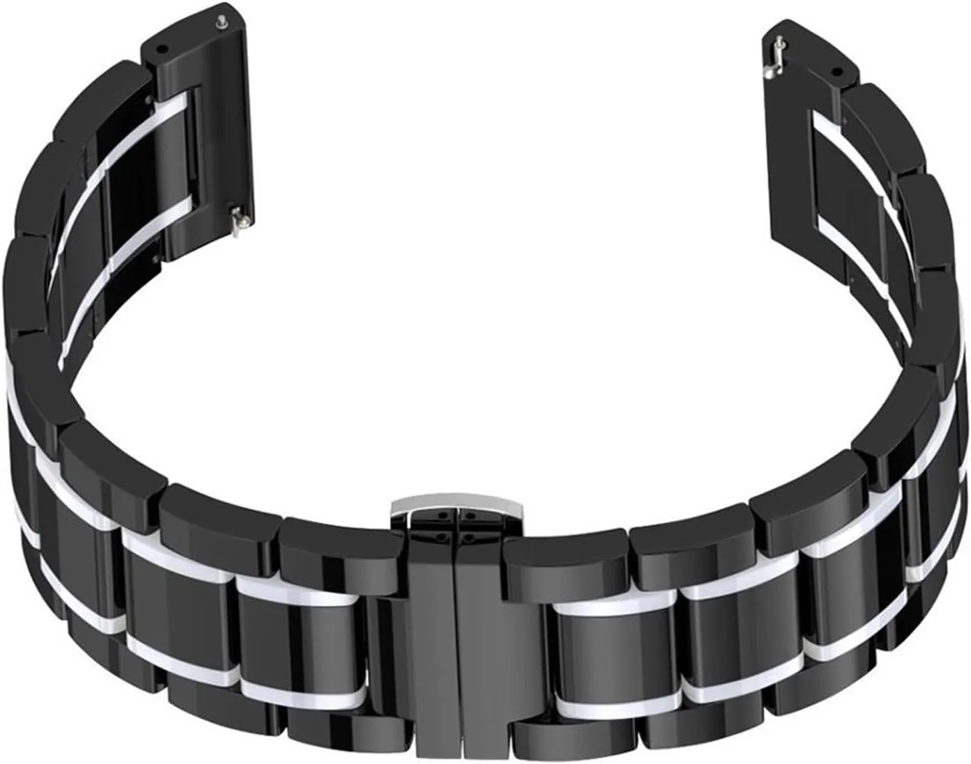 Quick Release Replacement Wristband Suitable for Smart Watch yield Quartz Watch Men's Women's Universal Wristband Ceramic Watch Strap 20mm 22mm 