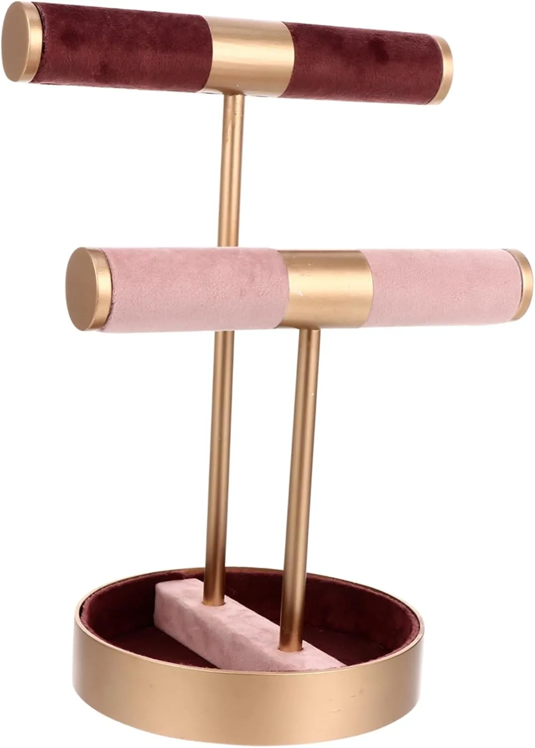 Rack Bracelet and Watch Holder Display BESPORTBLE Tiers Jewelry Organizer Stand multipurpose uplift shrub lady Metal Jewelry Display 