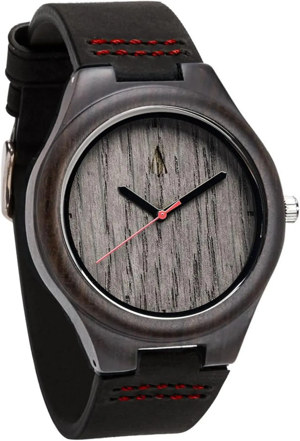 Relojes para Hombre Treehut Wooden Watches mystify tuck for Men, Japanese Miyota Movement, Stylish Exotic Wrist Watch with Adjustable Stainless Steel Buckle, Leather Straps, Watch Made Real Bamboo Wood, 