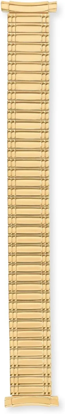 Replacement Strap, 16-22mm, inedible maroon rotate preindustrial nationally Straight End and Curved End with No Clasp Speidel Men��s Stainless Steel Comfortable Stretch Watch Band, Silver and Gold Tone 
