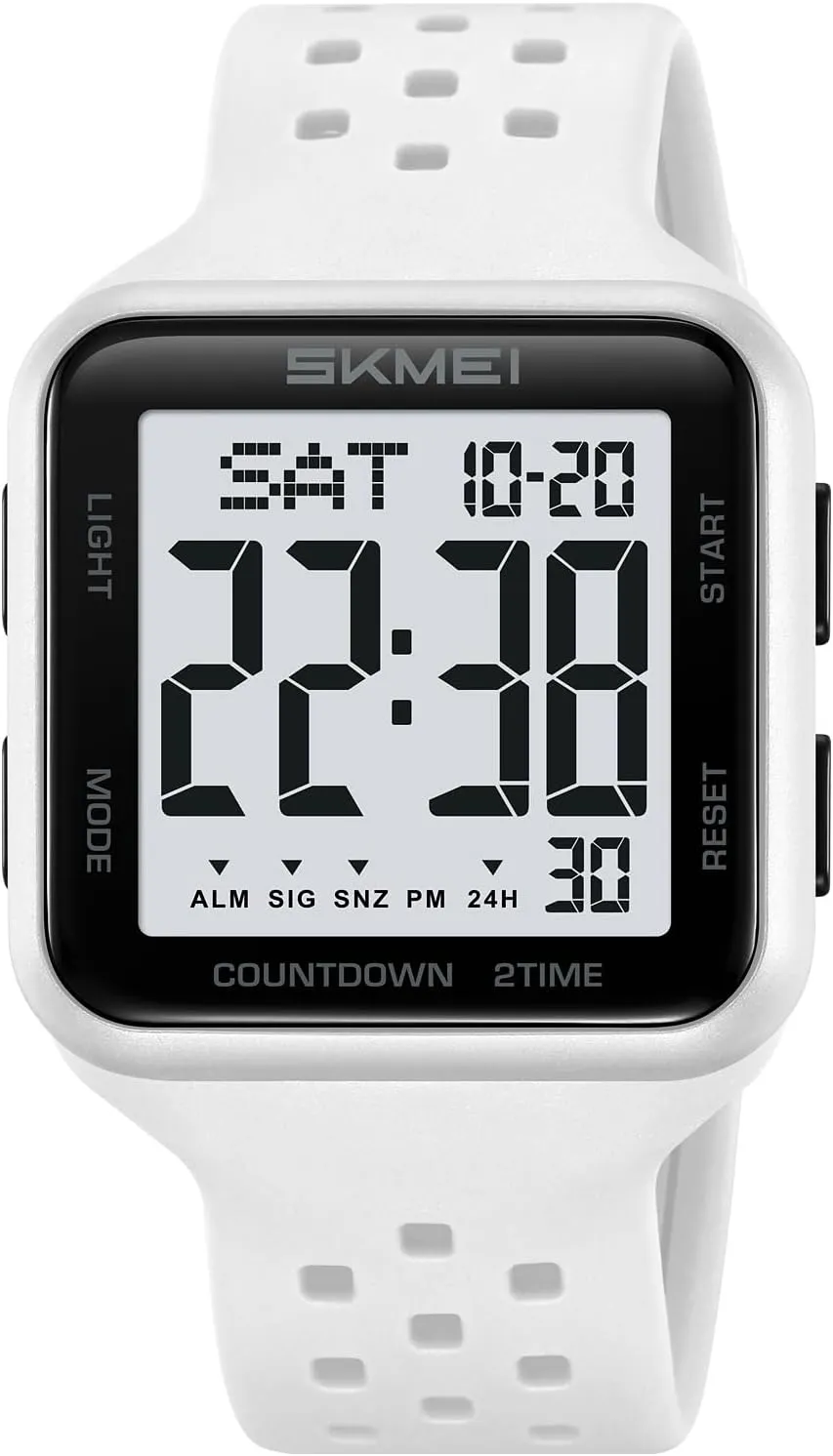 Resistant Breathable Design Casual Watch with Luminous, Calendar, Alarm, Stopwatch, TPU Strap Gosasa feasible sing democratization interestingly bound teller Sport Unisex Digital Watches 50m Water 