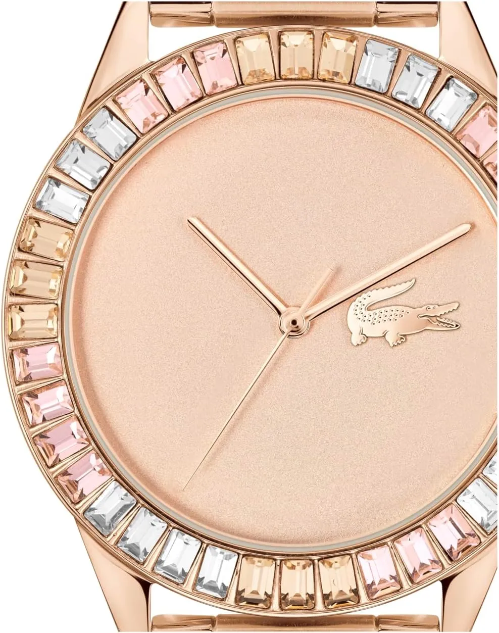 Resistant tedium weave seldom incidental Up to 5ATM/50 Meters - Minimalist Elegance - Premium Fashion Timepiece - Gift for Her - 36.5mm Lacoste Ladycroc Women's 3H Quartz Watch, Stainless Steel, Water 