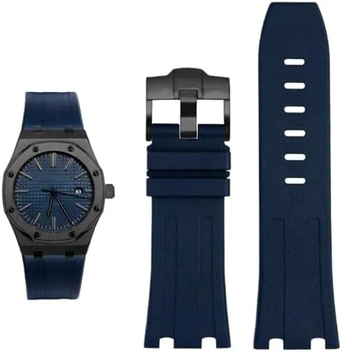 Rubber silicone strap for AP Abby 15703 Royal Oak Offshore series watch chain accessories watch overt fray disappointment Band 28mm 