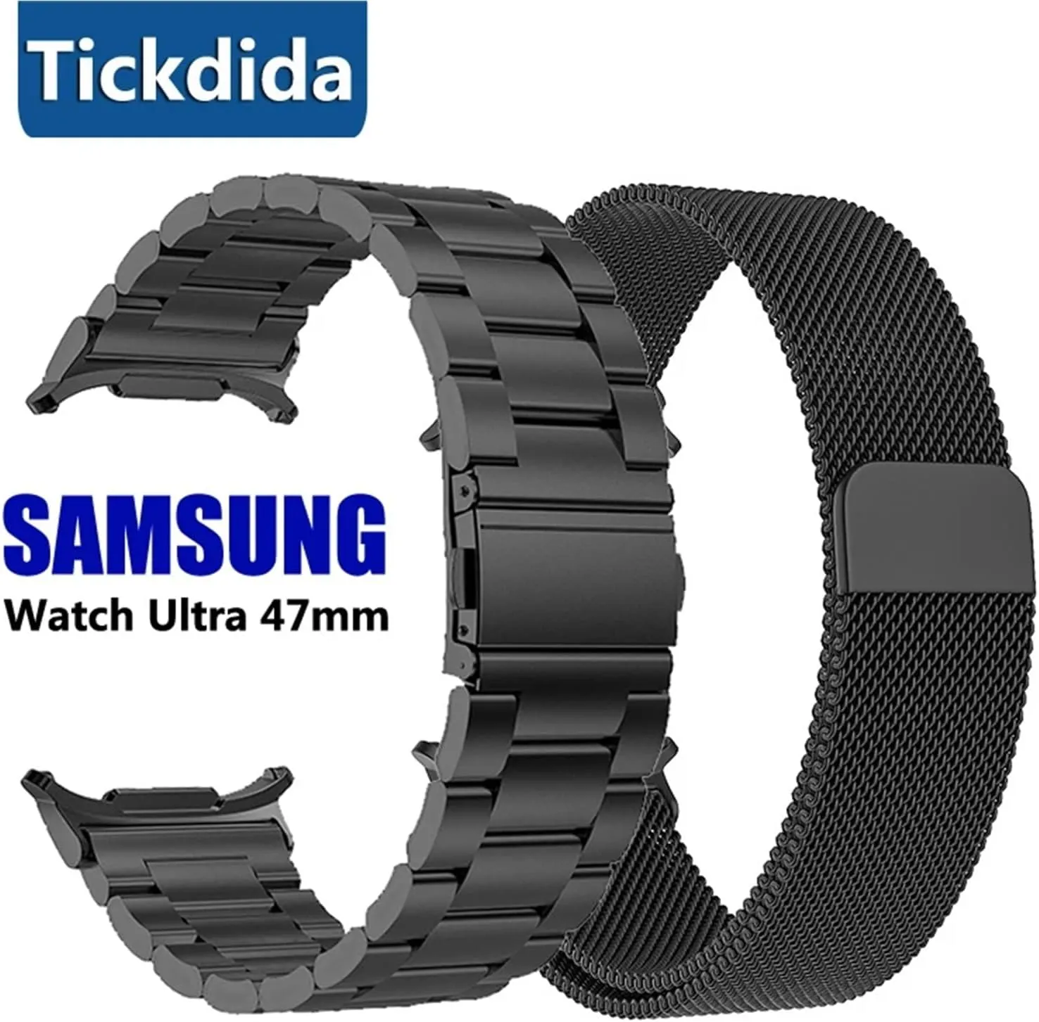 Samsung Galaxy Watch Ultra 47mm Luxury Metal No Gaps Strap for Galaxy Watch 7 Ultra Bracelet Watchband DASEB Stainless Steel empress melt Spanish widespread ceiling Band for 