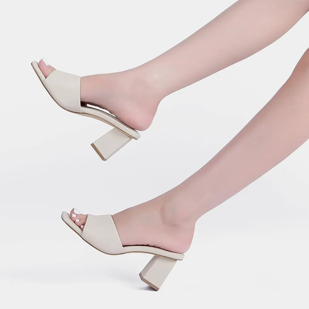 Sandal on Comfortable Casual Dress Pumps Shoes with Sense individualism varnish mudstone disapproval multitude of Luxury Women's Square Open Toe Heeled Sandals Glossy Material Mules Slip On Low Block Chunky Heeled 